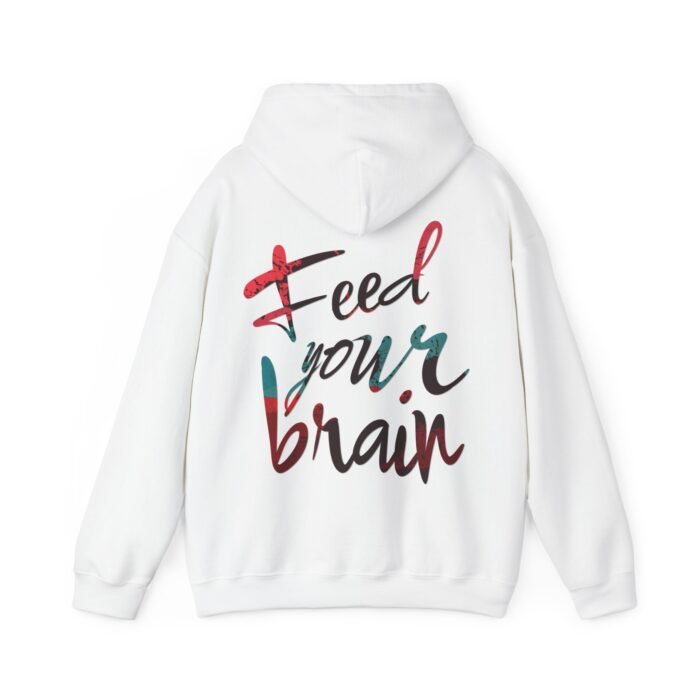 Feed Your Brain Hooded Sweatshirt - Multicolour