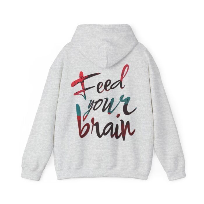 Feed Your Brain Hooded Sweatshirt - Multicolour - Image 4