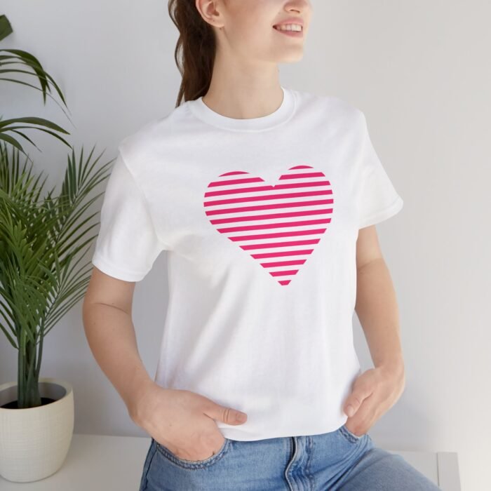 The Love Heart Printed Tee - Image 6