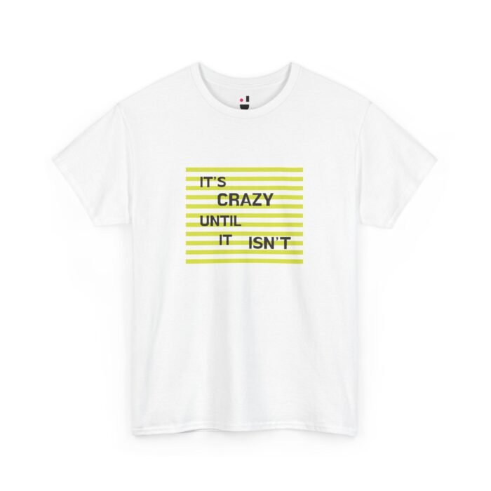 It's Crazy Until It Isn't Ladies T-Shirt