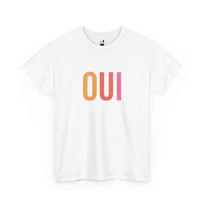 OUI Pastel Colours Print Ladies T-Shirt
