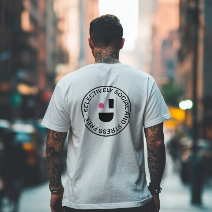Selectively Social And Stress Free T-Shirt - Image 2