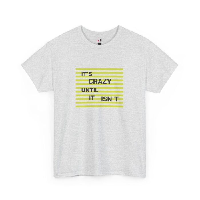 It's Crazy Until It Isn't Ladies T-Shirt - Image 4