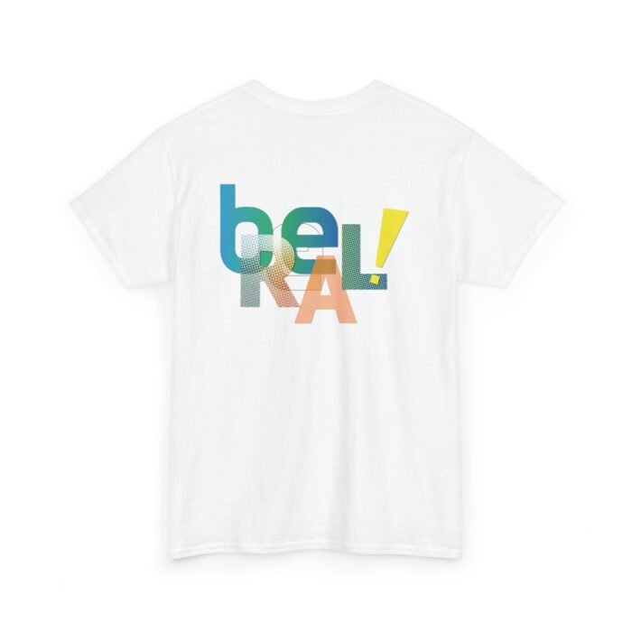 Be Real Back Print Men's Summer T-Shirt - I