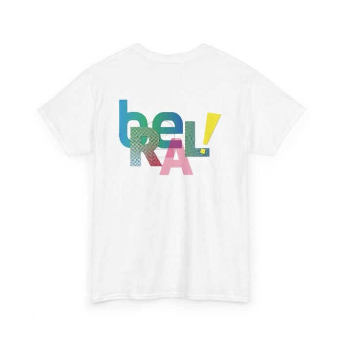 Be Real Back Print Men's Summer T-Shirt  - II